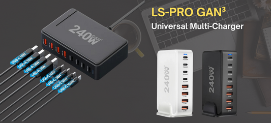 LS-Pro GAN³ Universal Multi-Charger: Ultimate Charging Solution