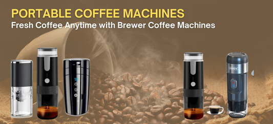 Portable Coffee Machines: Fresh Coffee Anytime with Brewer Coffee Machines