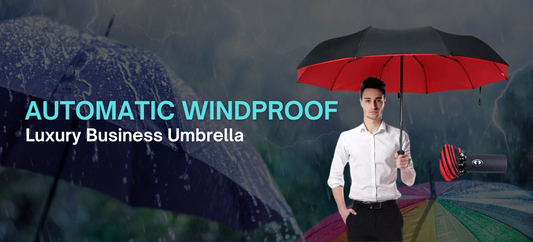 Automatic Windproof Luxury Business Umbrella: A Perfect Blend of Elegance and Utility