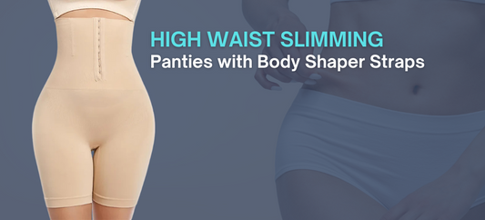 High Waist Slimming Panties with Body Shaper Straps