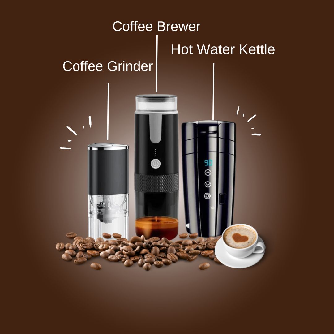 CoffeeBuddy Portable Coffee Making System – Fresh Coffee Anytime, Anywhere