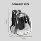 Transparent Capsule Bubble Cat Pet Backpack: Breathable Carrier for Travel with Small Animals, Puppies, Kittens, and Birds