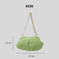 Summer Straw Crossbody Bags for Women - Luxury Crochet Raffia Shoulder Bag, Designer Clutch Purse, Handcrafted Ladies Handbags