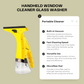 Handheld Window Cleaner Glass Washer Fully Automatic Portable Cleaner Suitable For Shower Mirror Glass and Countertop