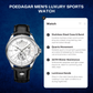 Original POEDAGAR Luxury Men's Sport Watch