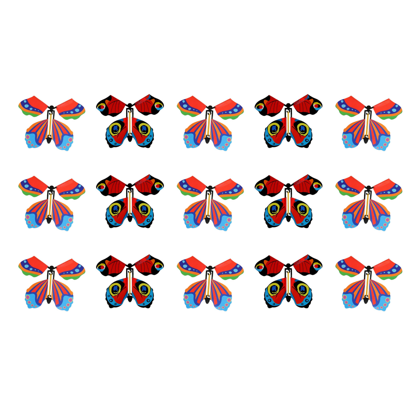 Surprise with 1-30 Random Color Flying Butterfly Bookmarks! Perfect for parties and unique gifts.