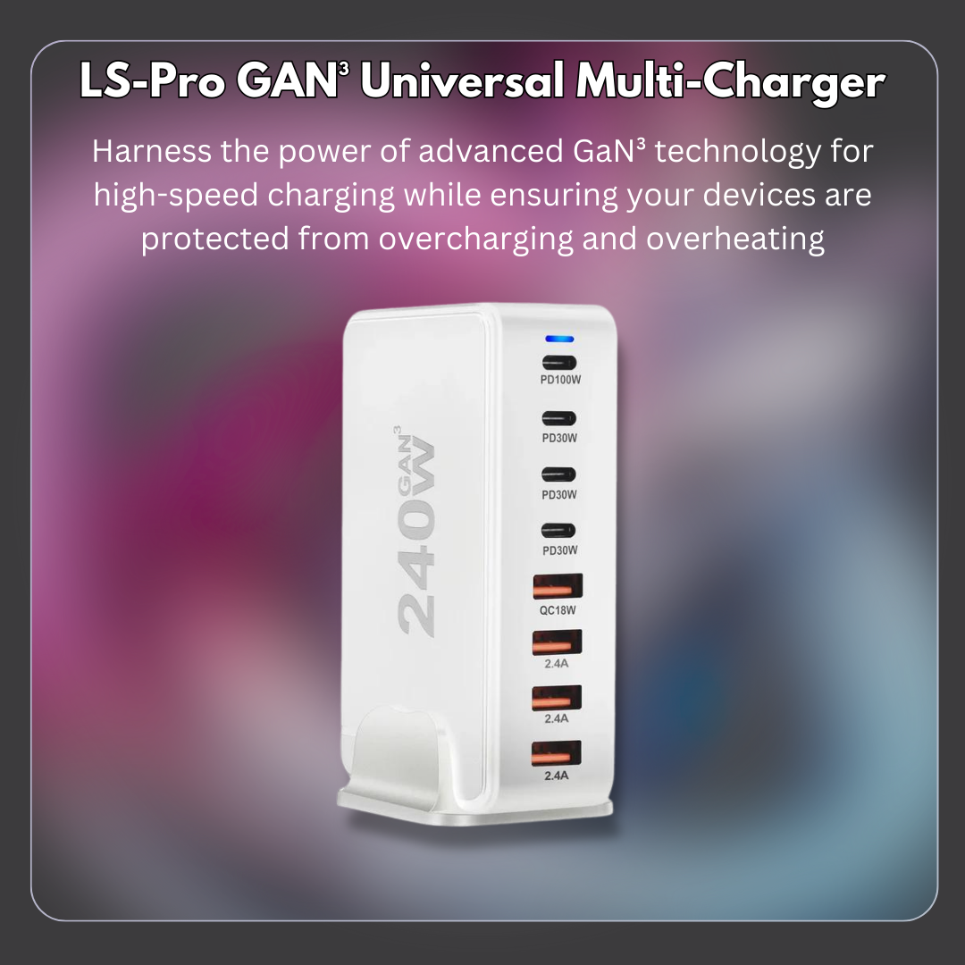 LS-Pro GAN³ Universal Multi-Charger