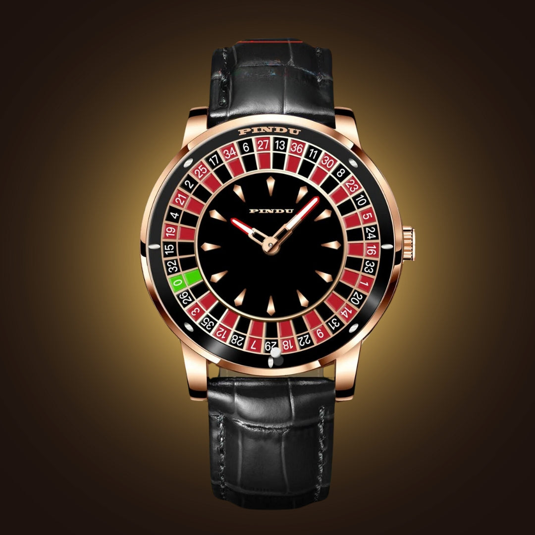 Revolving Roulette Luxury Casino Watch