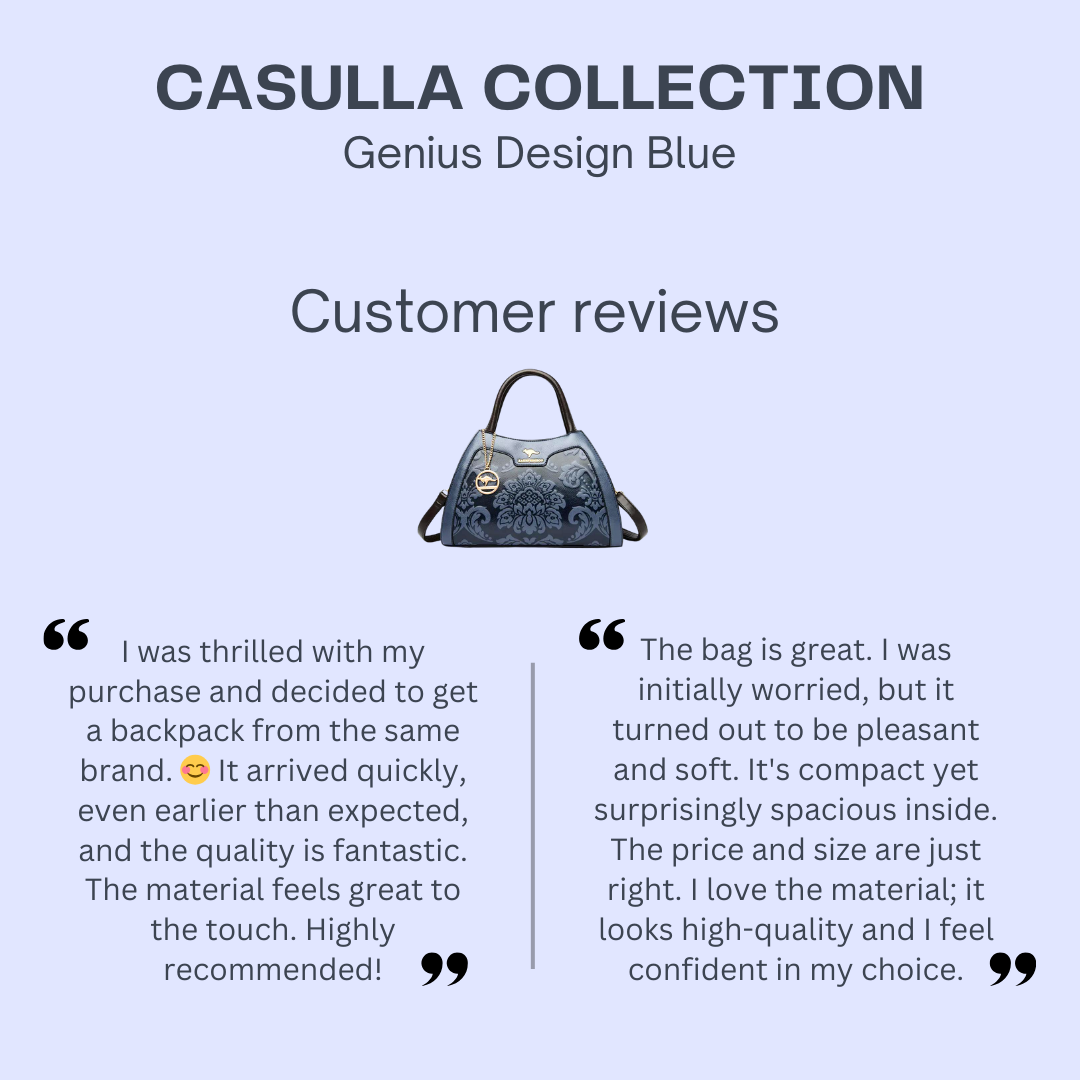 Genius Design Everyday Luxury Leather Bag