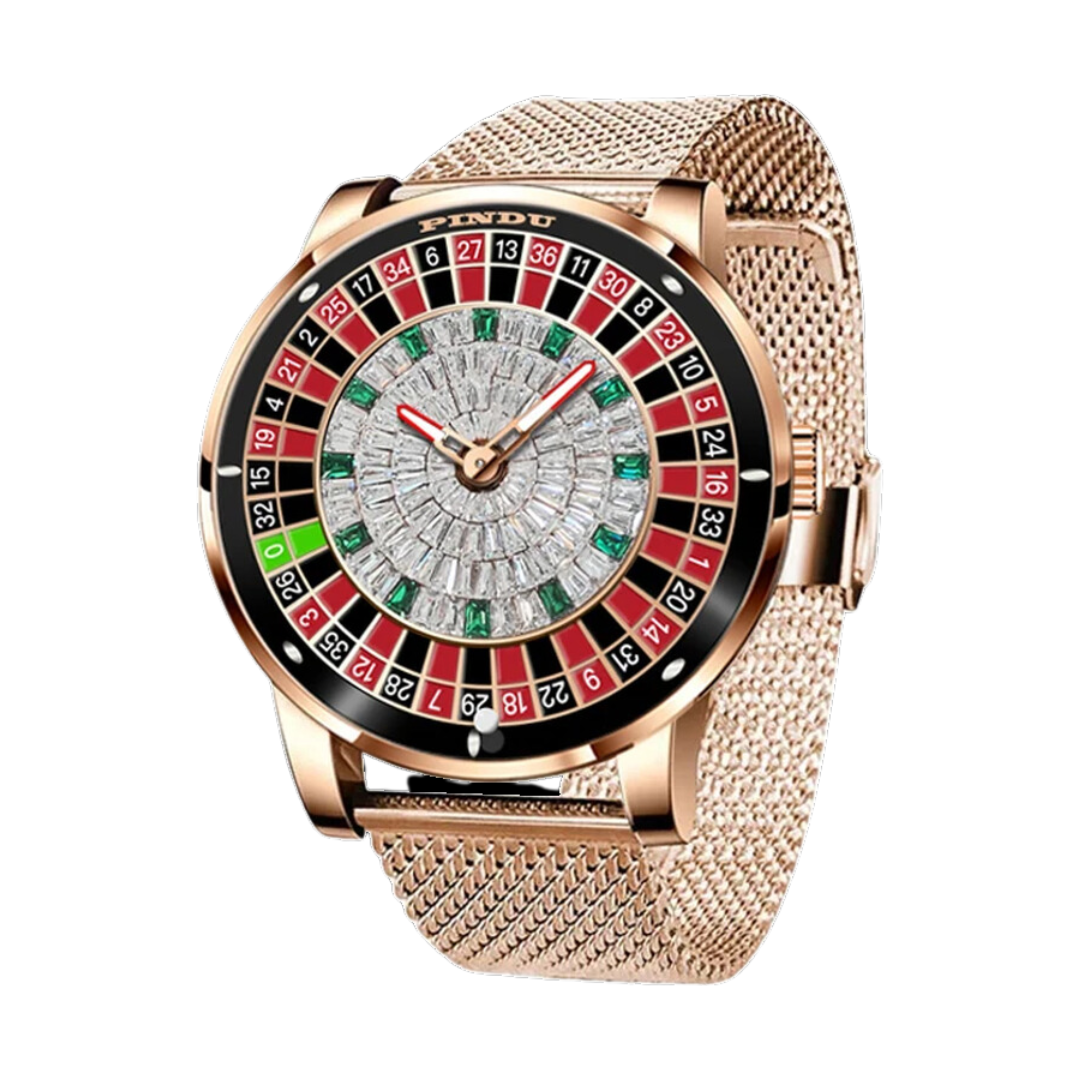 Revolving Roulette Luxury Casino Watch