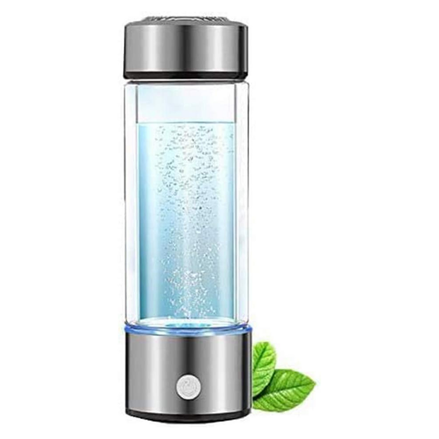 Portable & Rechargeable 450ml Alkaline Hydrogen Rich Water Generator Bottle