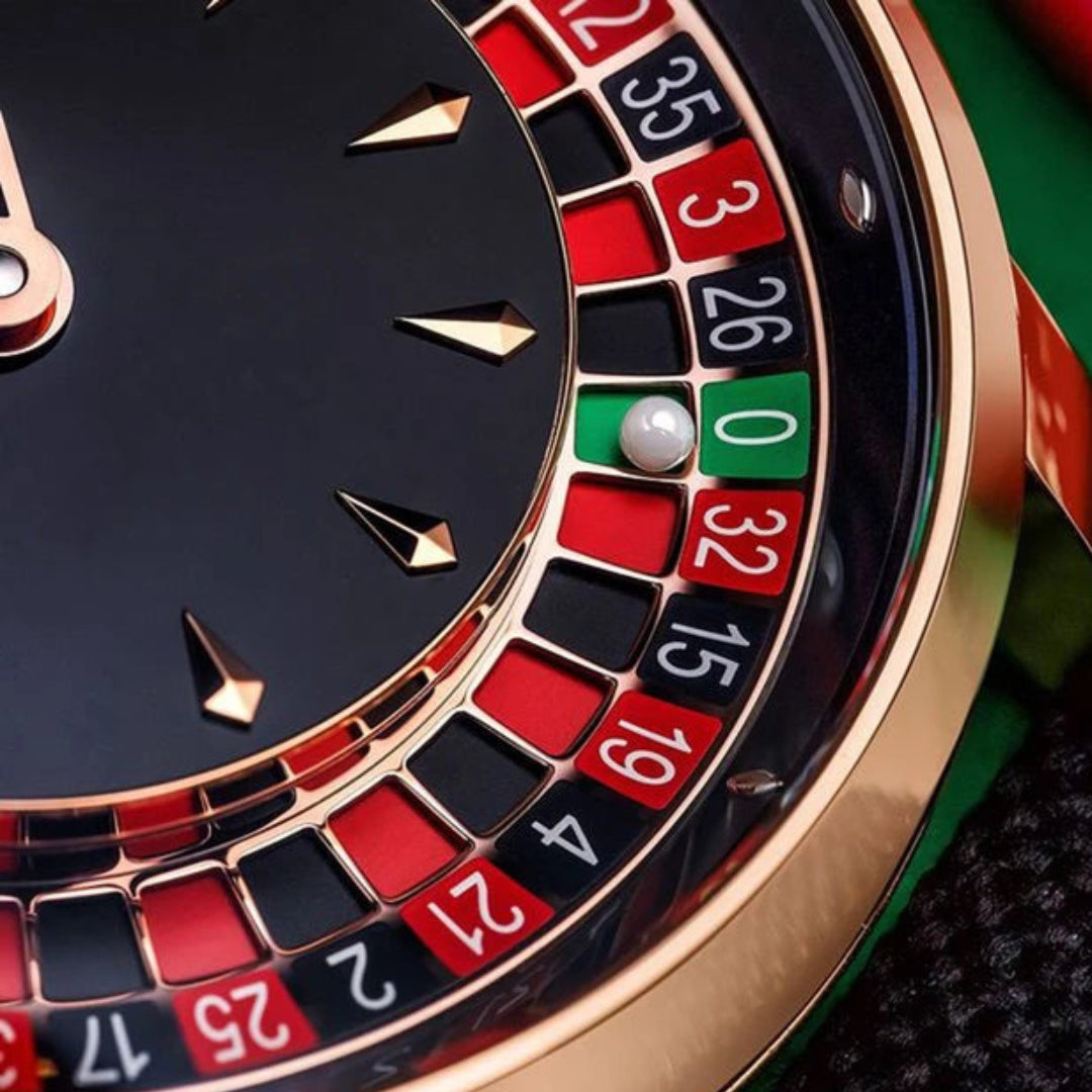 Revolving Roulette Luxury Casino Watch