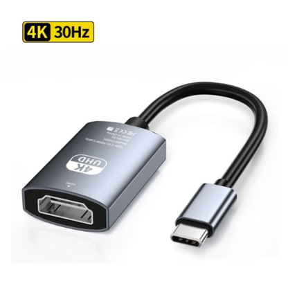 USB-C to HDMI Adapter Converter 4K 60Hz 30Hz for MacBook Lenovo Laptop Phone to TV Cable