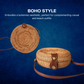 Women's Handmade Straw Rattan Bag – Square and Round Styles, Boho Woven Beach Handbag for Summer