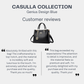 Genius Design Luxury Leather Shoulder Handbag