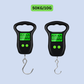 Digital Hanging Scale | Mini Luggage Weight Balance and Fishing Tool with LCD Backlit Display