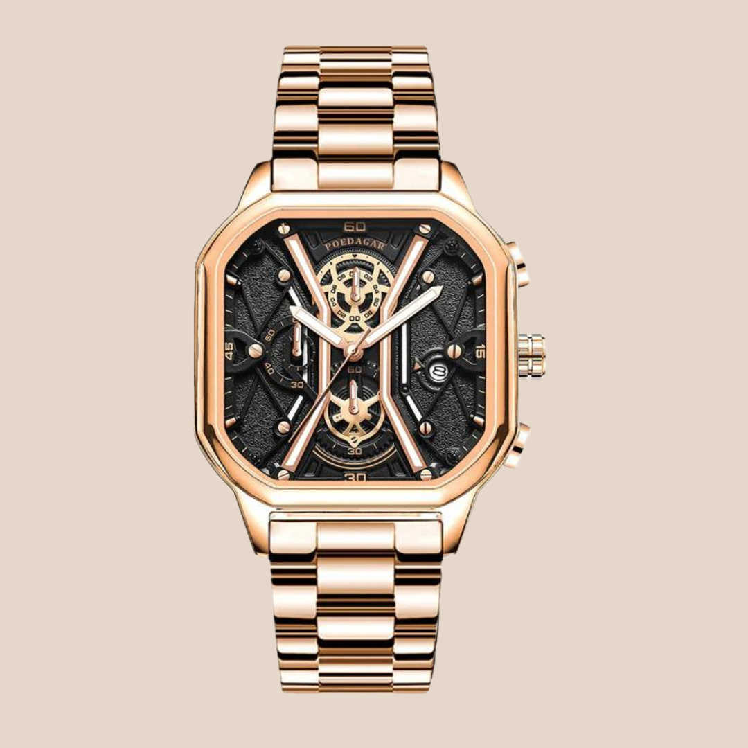 Original POEDAGAR Luxury Men's Wristwatch