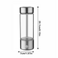 Portable & Rechargeable 450ml Alkaline Hydrogen Rich Water Generator Bottle