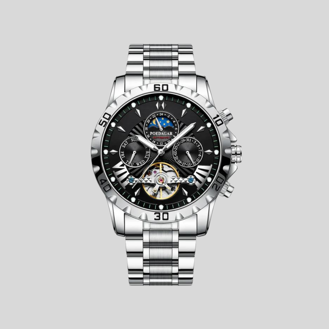 Original POEDAGAR Men's Luxury Automatic Mechanical Watch