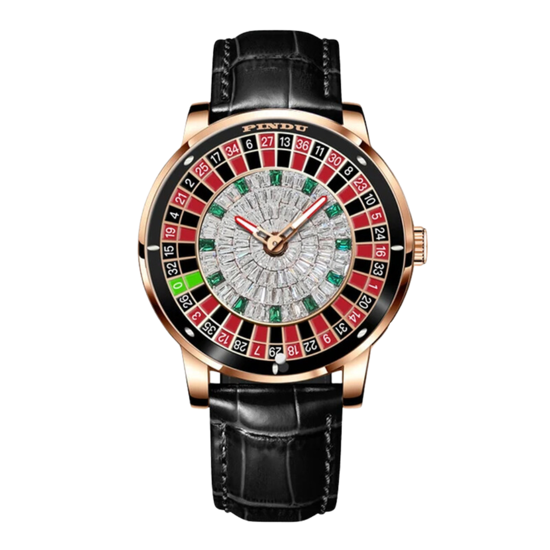 Revolving Roulette Luxury Casino Watch