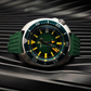 Luxury Diver's Men's Watch Abalone Dial NH35A Movement Sapphire Glass