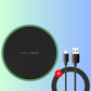 200W Wireless Charger Pad For iPhone 14 13 16 15 11Pro XS Max Induction Fast Wireless Charging Station For Samsung Xiaomi Huawei