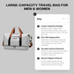 Large-Capacity Travel Bag for Men & Women - Dry-Wet Separation Sports Fitness & Hand Luggage Bag