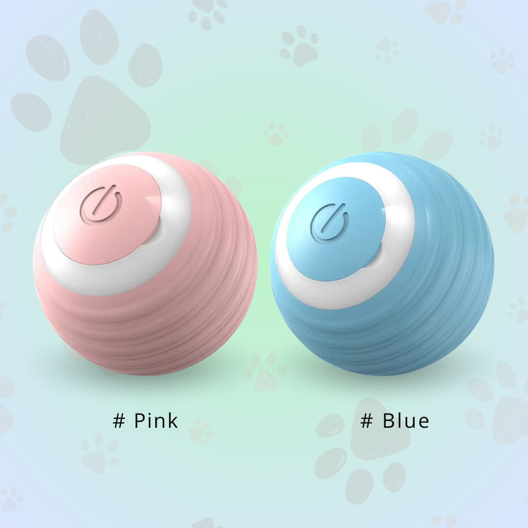 Automatic Rolling Interactive Cat Toy – Smart Electronic Magic Ball for Indoor Play & Exercise