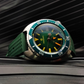 Luxury Diver's Men's Watch Abalone Dial NH35A Movement Sapphire Glass