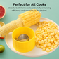 Corn Stripper and Cob Cutter: Handy Kitchen Tool for Removing Corn Kernels, Vegetable and Fruit Peeler, Cob Remover