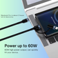 2-in-1 PD 60W Fast Charging USB-C Cable for iPhone 15 Pro Max, Huawei, Samsung, Xiaomi – PD 20W Data Cable for iPhone