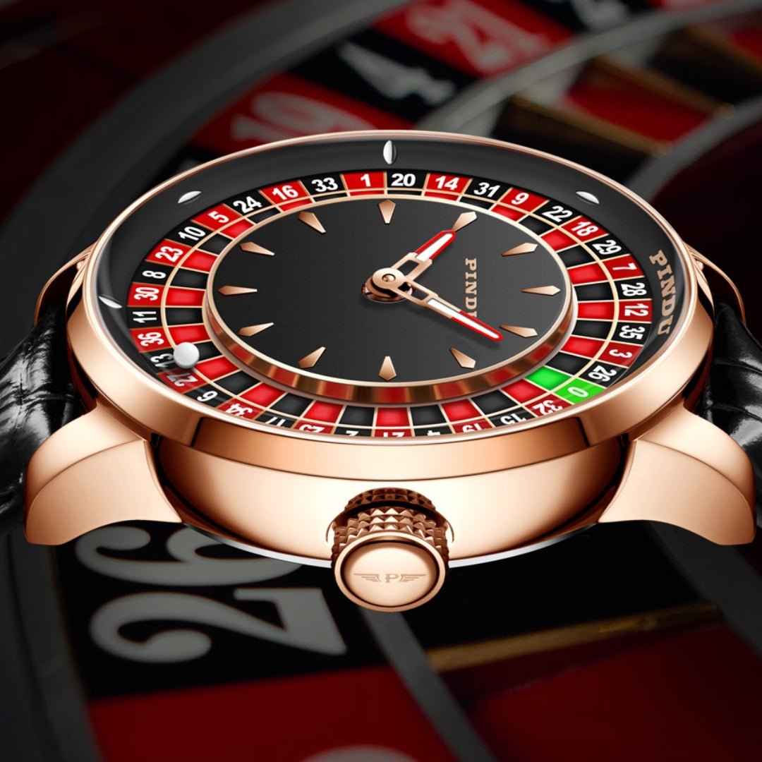 Revolving Roulette Luxury Casino Watch