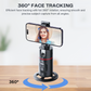 AXNEN 360° Rotation Tracking Gimbal with Remote for TikTok & Live Photography