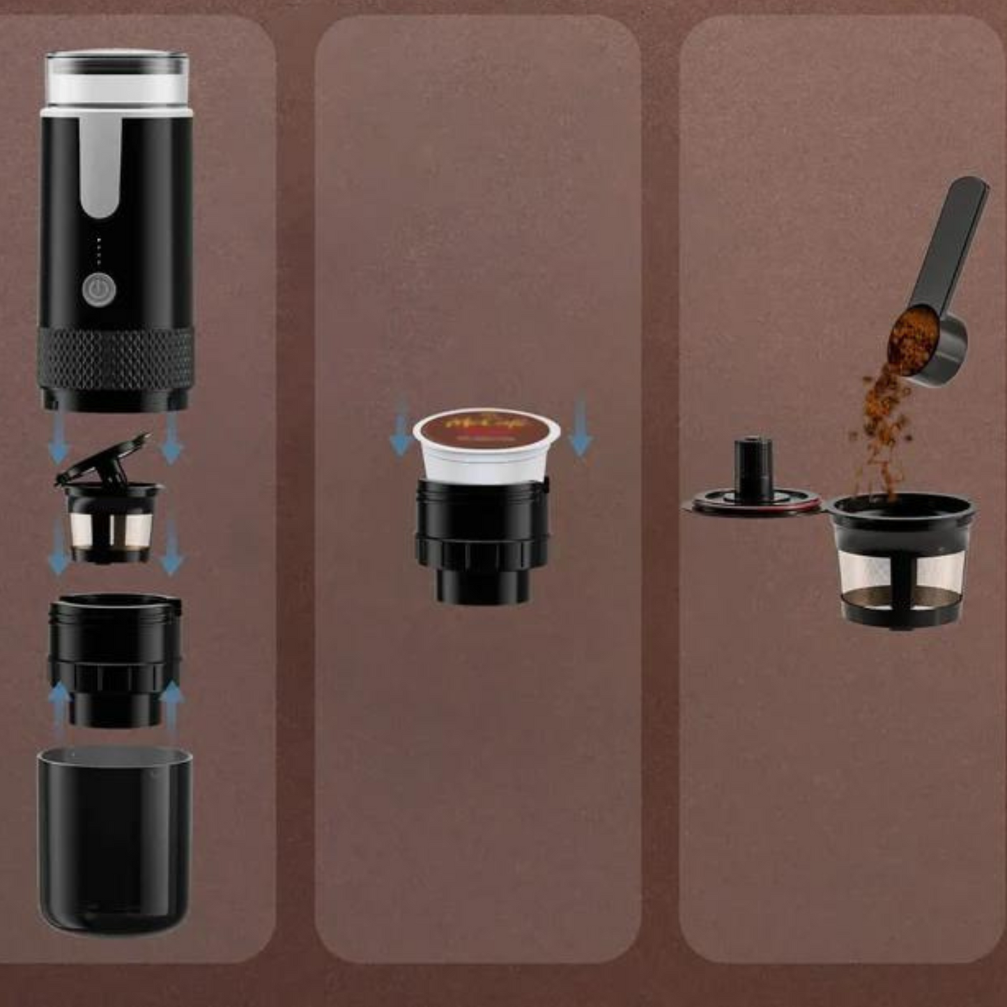 Portable Coffee Maker Brewer Coffee Machine