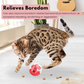 Interactive Cat Treat Dispensing Ball – Bite-Resistant Slow Feeder Puzzle for Kittens