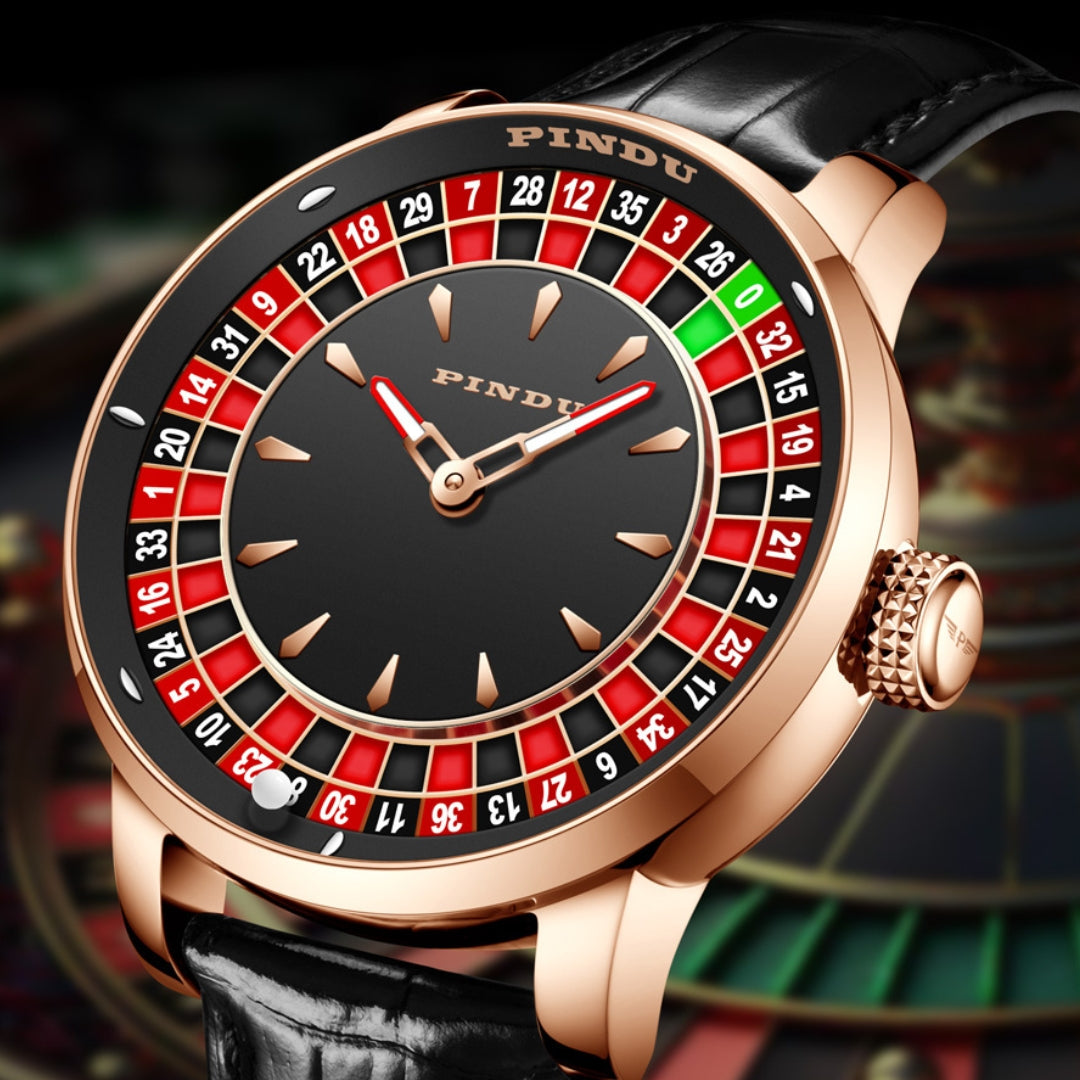 Revolving Roulette Luxury Casino Watch