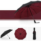 Automatic Windproof Luxury Business Umbrella: Strong, Double Layer, Ideal for Men and Women in Rainy Conditions.