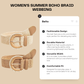 2 Women's Summer Boho Braid Webbing Combo Buy 1 Get 1 Free