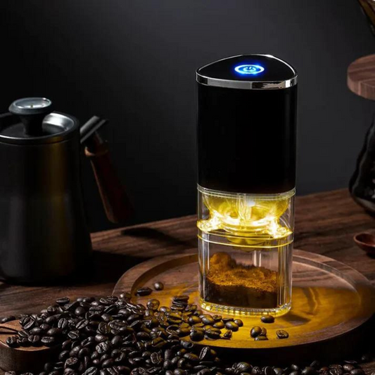 Portable Electric Coffee Grinder With TYPE C USB Charging and Ceramic Grinding Core