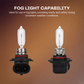 2Pcs HB3 65W 9005 12 V Halogen Car Bulbs 4300K White Quartz Headlight & Fog Lights