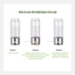 Portable & Rechargeable 450ml Alkaline Hydrogen Rich Water Generator Bottle