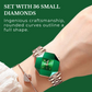 Original Luxury Green Diamond Women's Quartz Watch