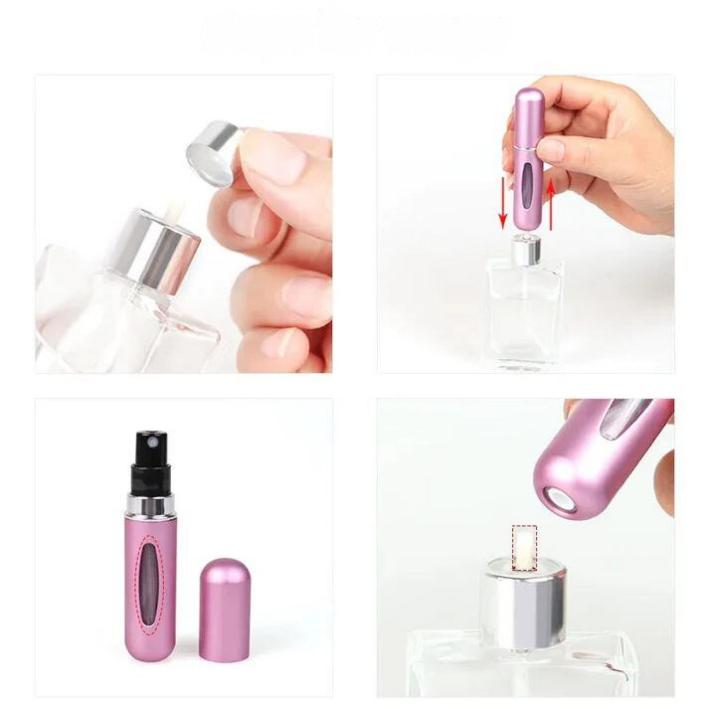 Perfume Refill Bottle Portable Mini Refillable Spray for Travel