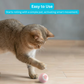 Automatic Rolling Interactive Cat Toy – Smart Electronic Magic Ball for Indoor Play & Exercise