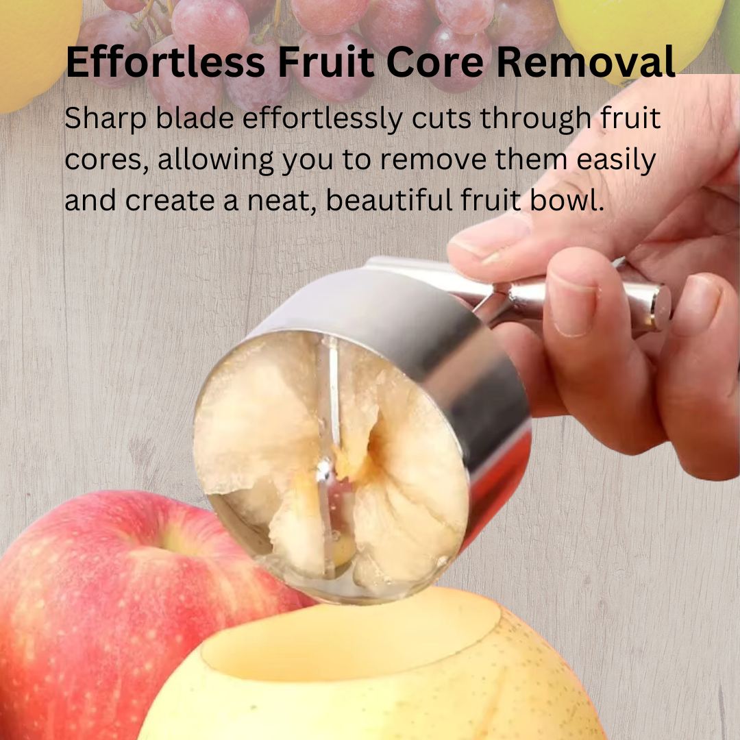 Apple Pear Core Coring Cutter Stainless Steel Fruit Core Pitter Remover Separator for Kitchen Accessories Gadgets