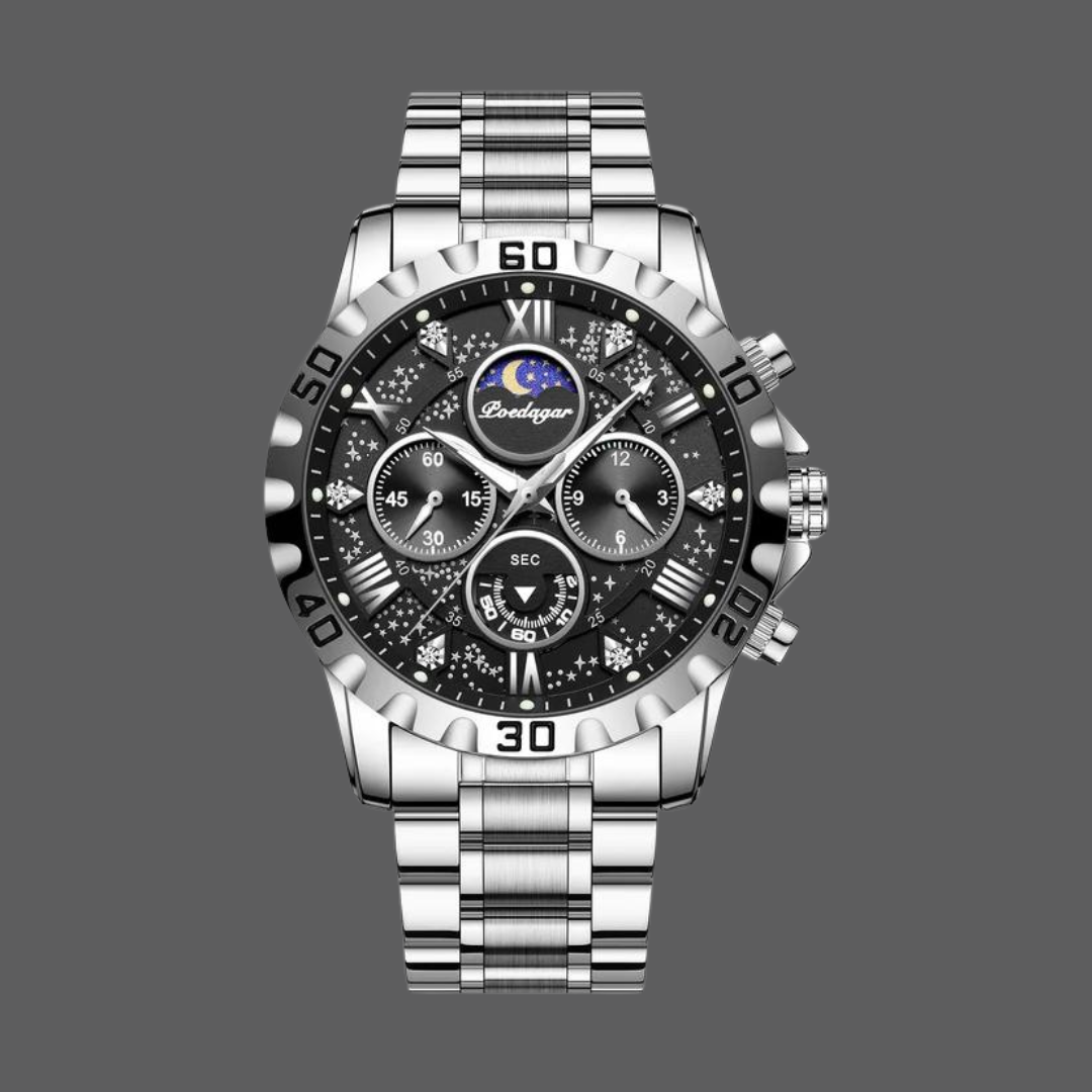 Original Luxury POEDAGAR Men's Quartz Sports Watch