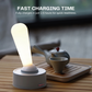 Retro Lever Light – Creative USB Rechargeable LED Lamp for Bedroom, Bedside, and Office Atmosphere