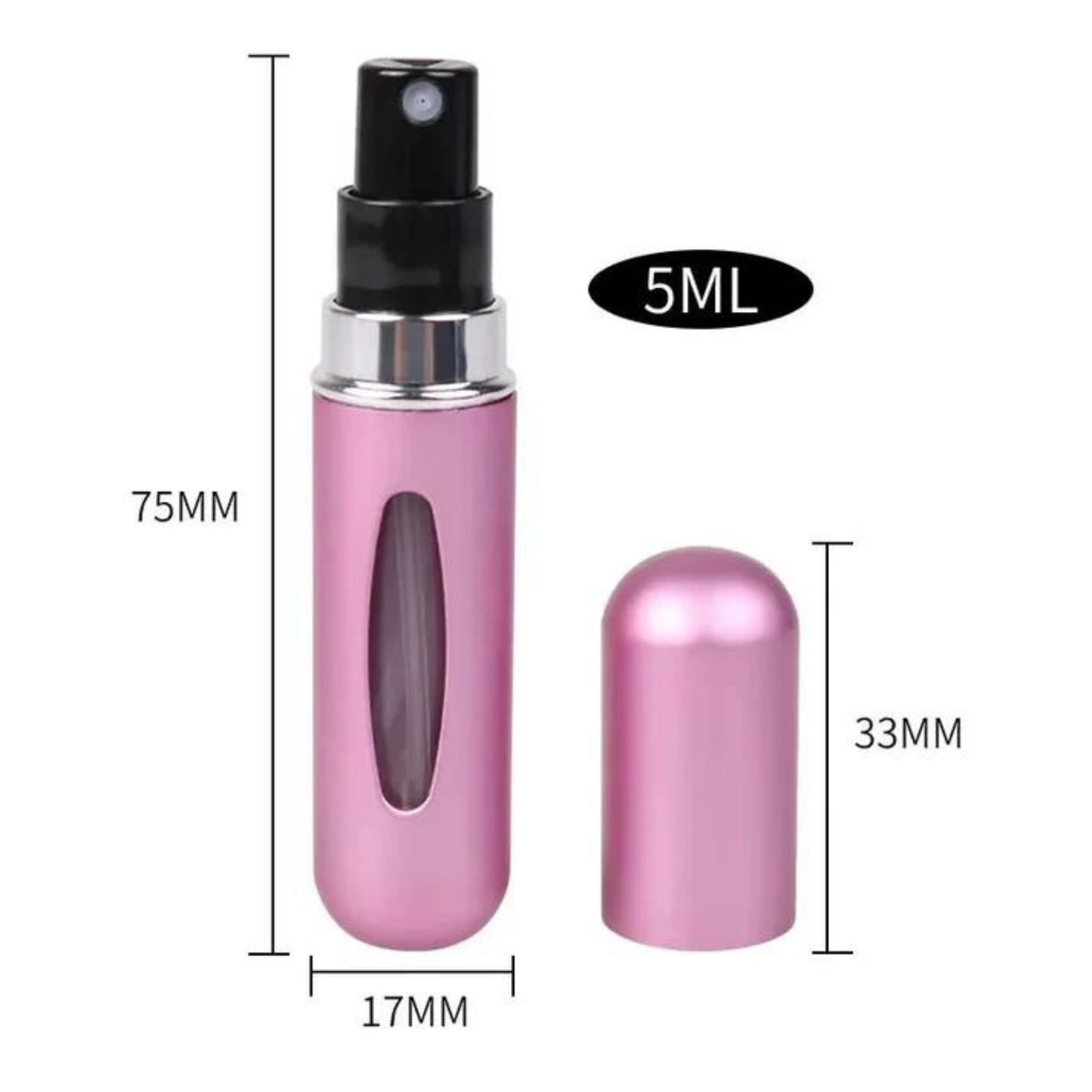 Perfume Refill Bottle Portable Mini Refillable Spray for Travel