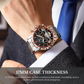 Original POEDAGAR Men's Luxury Automatic Mechanical Watch