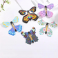 Surprise with 1-30 Random Color Flying Butterfly Bookmarks! Perfect for parties and unique gifts.